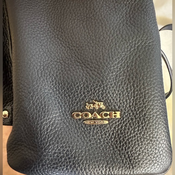 Coach Turnlock Backpack - Navy Blue - Picture 5 of 12